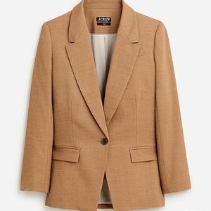 J. Crew Tan Willa Blazer Size 8